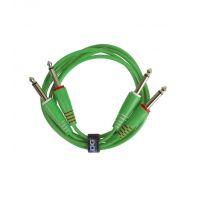 Аудиокабель UDG Set Jack-Jack 1,5m Green (U97002GR)